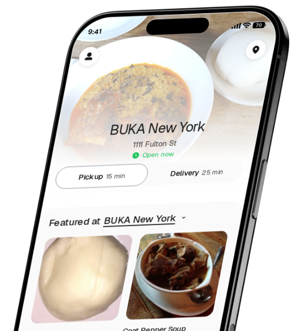BUKA New York app preview